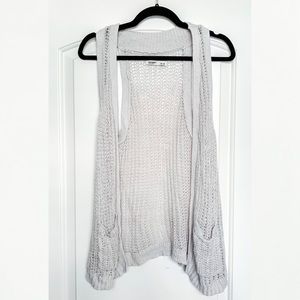 Beige Knit Vest